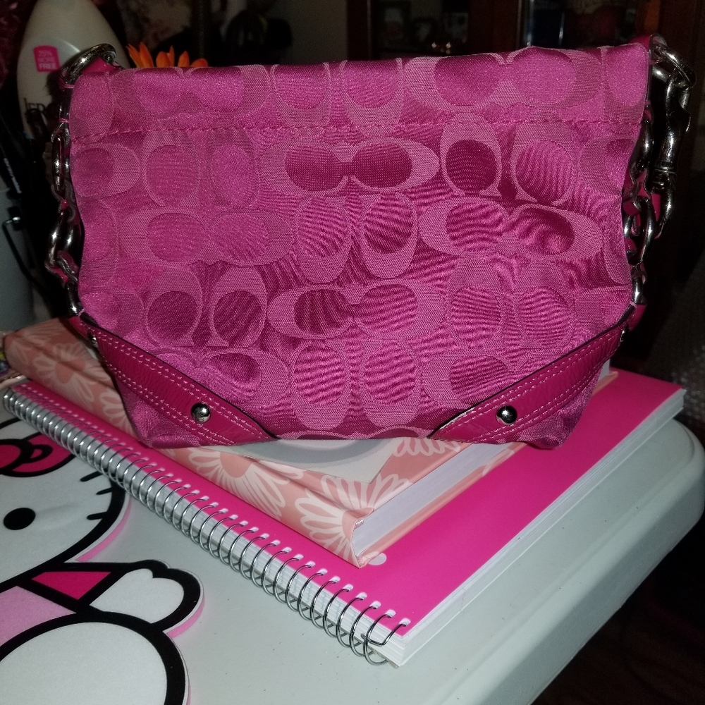 Pre-owned Coach small pink purse